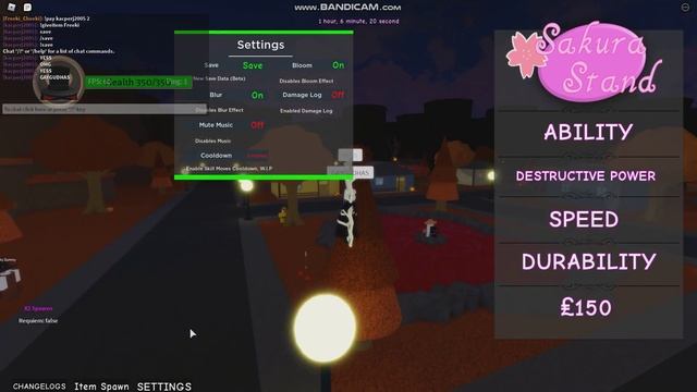 GETTING X-GASTER (Roblox Sakura Stand) смотреть онлайн