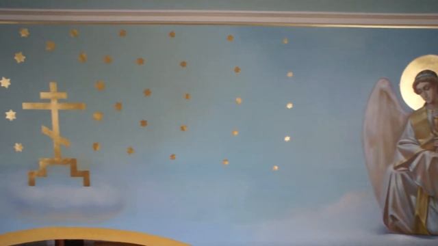 Живопись в храме с Барятино HD смотреть онлайн