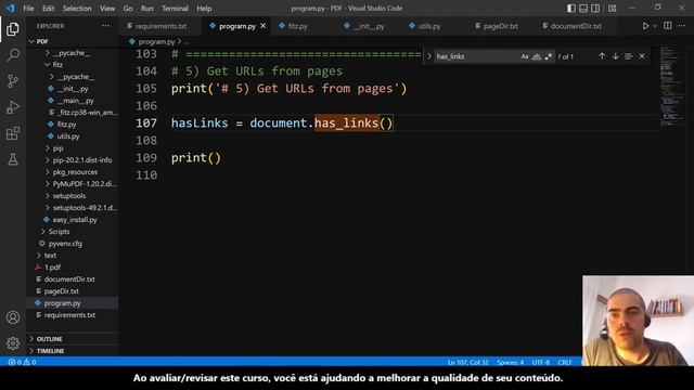 Python Manipulação de PDF com PyMuPDF ?? ?? Sessão I [Parte 7 de 14] #AT_PyMuPDF_PT смотреть онлайн
