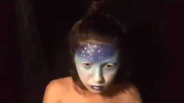 Грим на тему времена года "Зима" смотреть онлайн