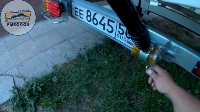 доработка лодочного прицепа и упора лодочного мотора смотреть онлайн