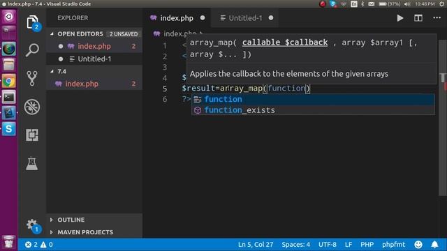 Php 7.4 Tutorial #3 Arrow Function смотреть онлайн