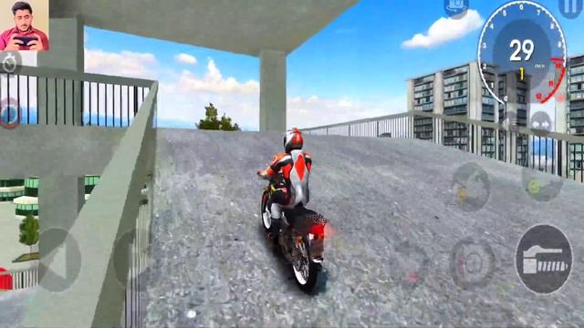Extreme Bike 125 Driving Simulator Stunts Android -Gameplay #2023 смотреть онлайн