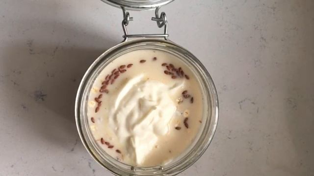 ОВСЯНКА В БАНКЕ ? ПРОСТОЙ РЕЦЕПТ ЛЕНИВОГО ЗАВТРАКА ? EASY OVERNIGHT OATS ? @Amond смотреть онлайн