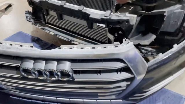 How To Remove Bumper/Install An Aftermarket Grille On A 2018+ Audi SQ5 смотреть онлайн