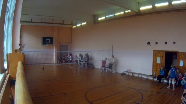 Открытое первенство по волейболу среди девушек 2007 г. р. и младше, игра1 смотреть онлайн