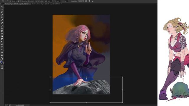 Melina - Elden Ring - Sketch to final - Part 03 смотреть онлайн