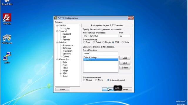 Как подключиться по SSH через putty? - Хостинг FLOPS - VPS, VDS, KVM: смотреть онлайн