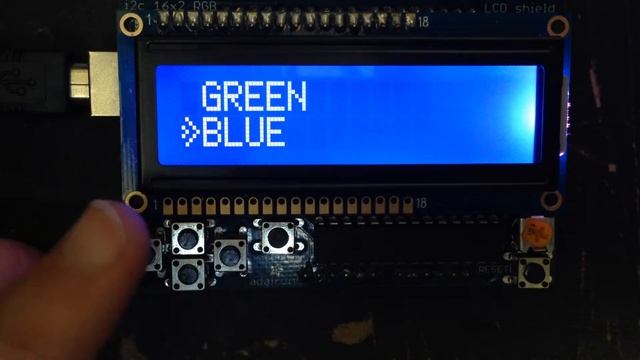 Mixing Colors - Arduino Library for Adafruit's 2X16 LCD Shields смотреть онлайн