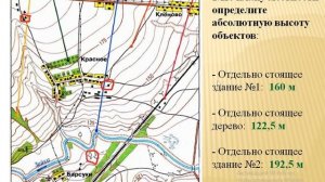 Определение абсолютной и относительной высоты. География, 5 класс