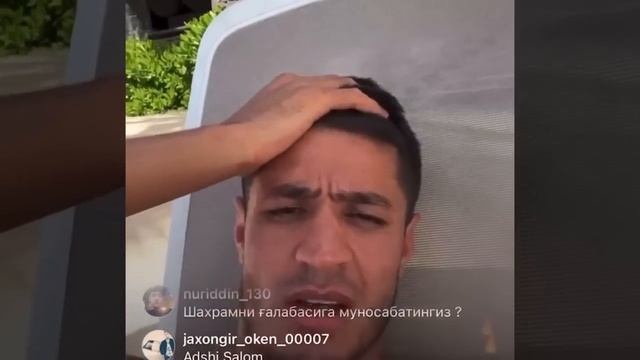 БУ НИМАСИ?ШОХЖАХОН ЭРГАШЕВ ШАХРАМНИ ЖАНГИ ХАКИДА ГАПИРДИ!ШАХРАМ ХАЛКИМИЗГА МУРОЖААТ КИЛДИ! смотреть онлайн