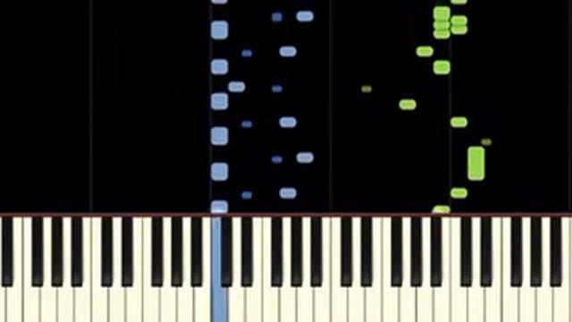 UNDERTALE-Bonetrousle on piano смотреть онлайн