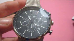 Дизайнерские часы из Дании:  Obaku V180GCCBMC