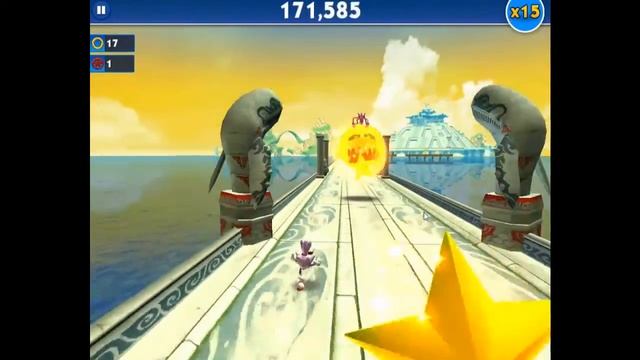 Sonic Dash: Blaze the Cat смотреть онлайн