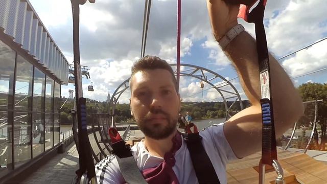Zipline Воробьёвы горы смотреть онлайн