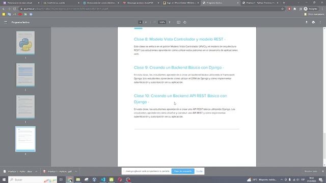 Clase 1 - Backend con Python смотреть онлайн