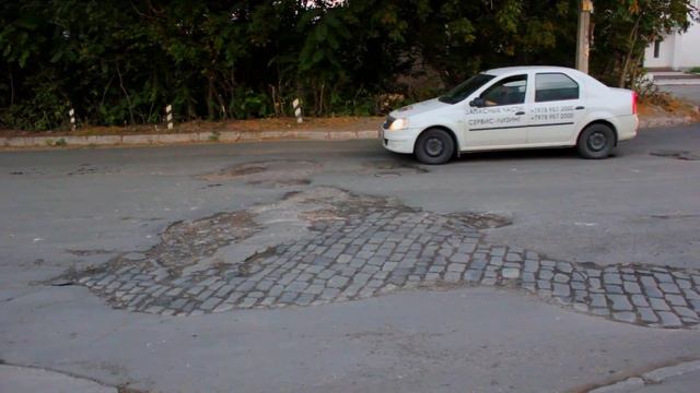 Это просто жесть - Симферополь улица Москалева. Ужасная дорога смотреть онлайн