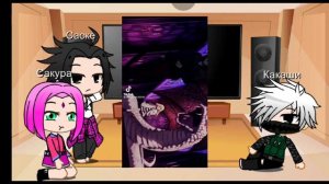 реакция команды 7 на братьев и сестёр наруто||•Milka_moon•