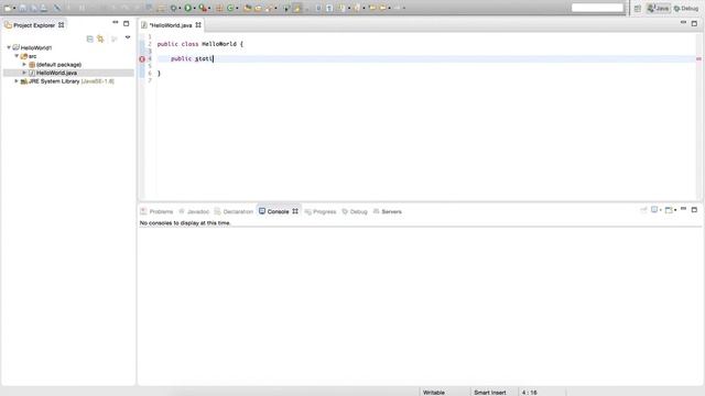 Thinking in Java #1 - Eclipse/Hello World смотреть онлайн