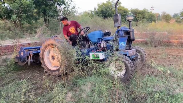 Tractor Engine Testing | Ford 3600 or Farmtrac 60 | Tractor spare parts | Paint job start | New Wor смотреть онлайн