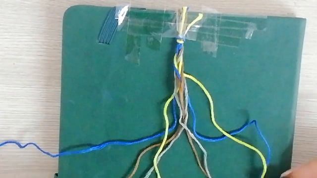 Фенечка из нитей мулине смотреть онлайн