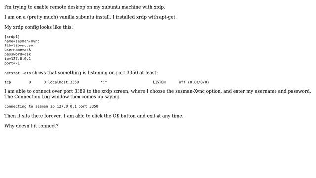 sesman-Xvnc doesn't connect over xrdp (2 Solutions!!) смотреть онлайн