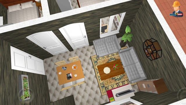 20x28 House Design 2BHK || 2BHK Makan Ka Naksha || 20x28 House Plan || 3D Home Design смотреть онлайн