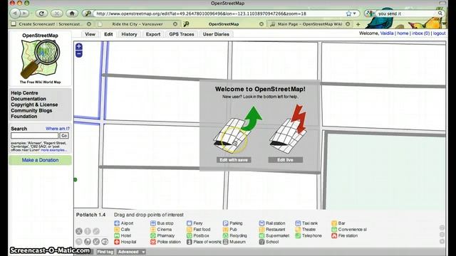 Ride the City and Open Street Map Overview смотреть онлайн