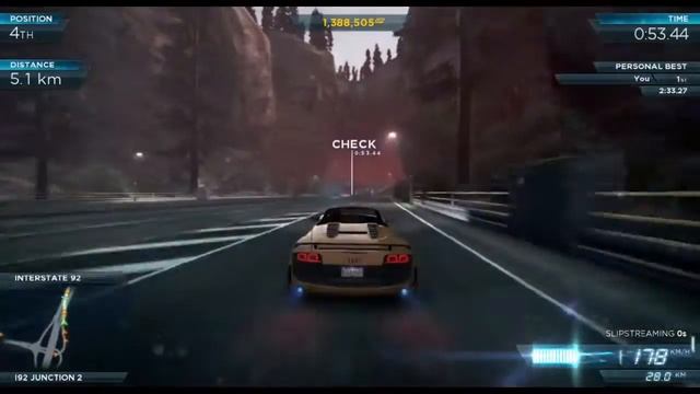 NFS Most Wanted 2012:Gameplay | Audi R8 GT Spyder all races (PC HD) смотреть онлайн
