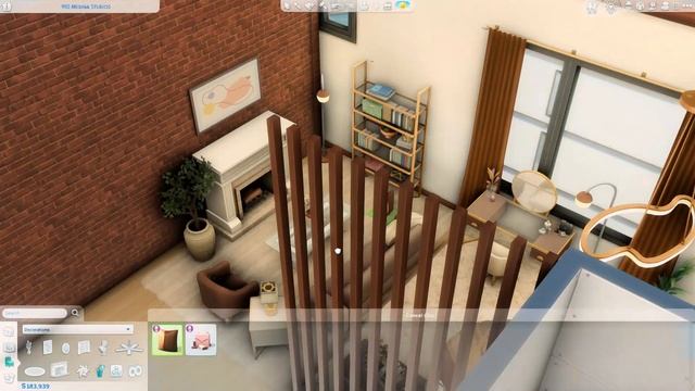 Modern Luxe Studio Apartment ? || The Sims 4 Speed Build смотреть онлайн