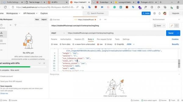 How to use the img2img endpoint(Enterprise API) - Stable Diffusion API