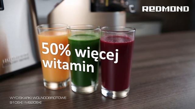 Wyciskarka do soku REDMOND RJ-910S-E/RJ-M920S-E смотреть онлайн