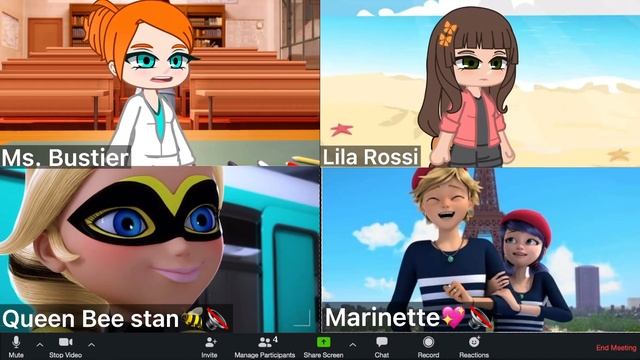 Miraculous zoom meeting! || *NEW OC* || GC || MLB || cursing! || •lavender• смотреть онлайн