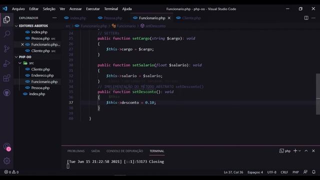Curso de PHP 7 OO Aula 07 Classes e Métodos Abstratos смотреть онлайн