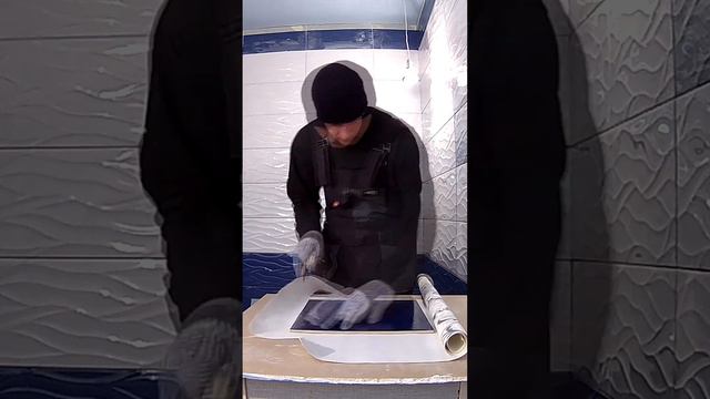 Разметка кафеля у стен смотреть онлайн