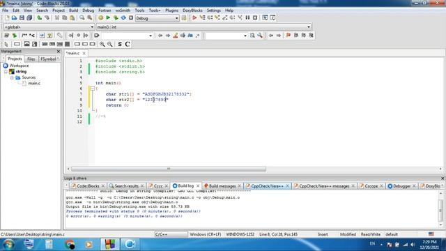 strcspn() in C - C library function strcspn() - Project 49 смотреть онлайн