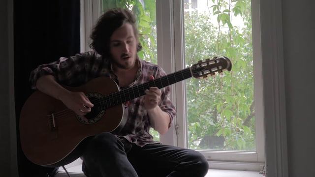 Ovation Classical Guitar Pickup Test - 'Fallasarna' смотреть онлайн
