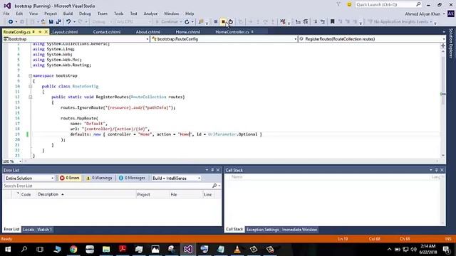 ASP NET MVC Tutorial In Urdu Using BootStrap with ASP NET MVC (03) смотреть онлайн