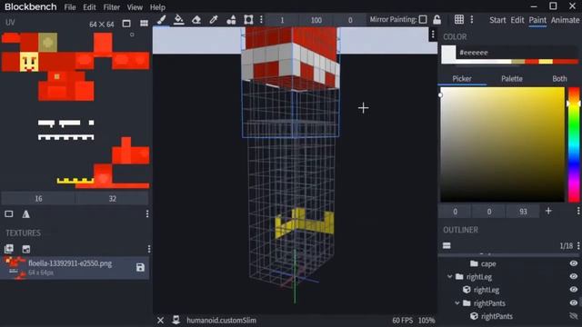 Minecraft Wii u Blockbench Tutorial смотреть онлайн