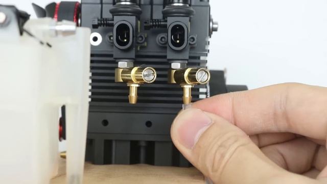 Engine 2 Cylinder Four Stroke Nitro RC - TOYAN FS-L200 смотреть онлайн