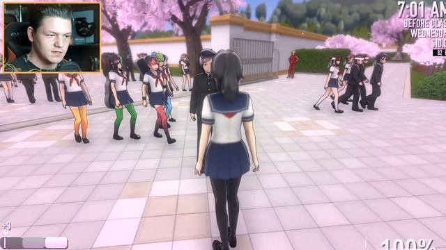 САМАЯ НЕОЖИДАННАЯ КОНЦОВКА В YANDERE SIMULATOR смотреть онлайн
