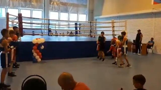 Матчевая встреча по боксу в Академии Спорта Приморско-Ахтарск. смотреть онлайн