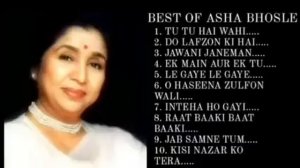 BEST OF ASHA BHOSLE// EVERGREEN HINDI SONGS OF ASHA BHOSLE
