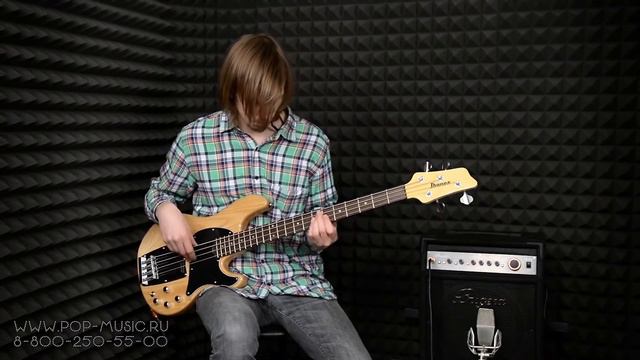 IBANEZ ATK200 - качественная и относительно недорогая бас гитара смотреть онлайн