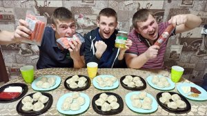 50 ОГРОМНЫХ ХИНКАЛИ ШАХ 3 КГ l ЗАРУБА ПО ПОЕДАНИЮ НА СКОРОСТЬ