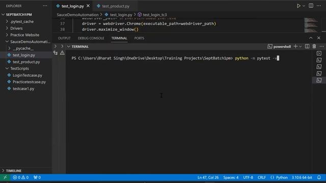 13) Introduction to Pytest Framework Part-1 Selenium with python смотреть онлайн