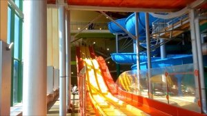 Аквапарк «КВА-КВА ПАРК» / Бассейны, горки, сауны / Цены в кафе и ресторане / В аквапарк всей семьёй