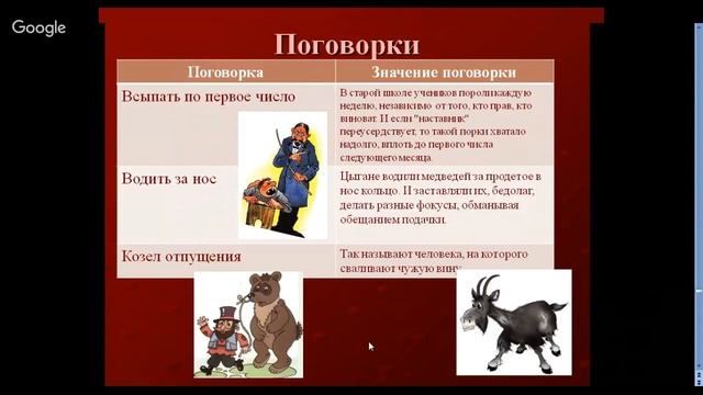 Литература 5 класс Тема:. "Жанры Устного народного творчества" смотреть онлайн