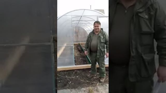 Теплица 3х6 с грядками смотреть онлайн