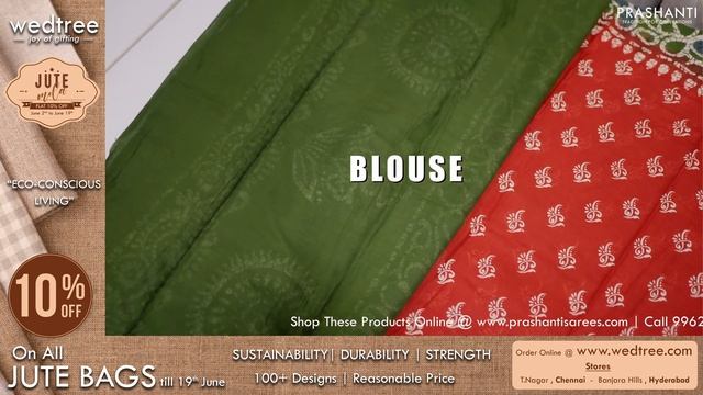 Batik Cotton Sarees | Prashanti | 8 June 2023 смотреть онлайн